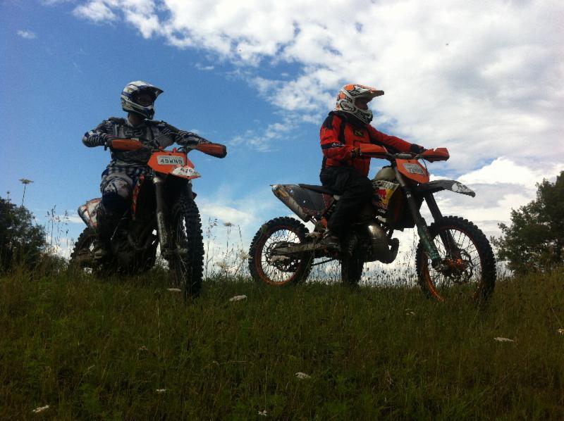 KTM 250 orange frame, wheels, etc